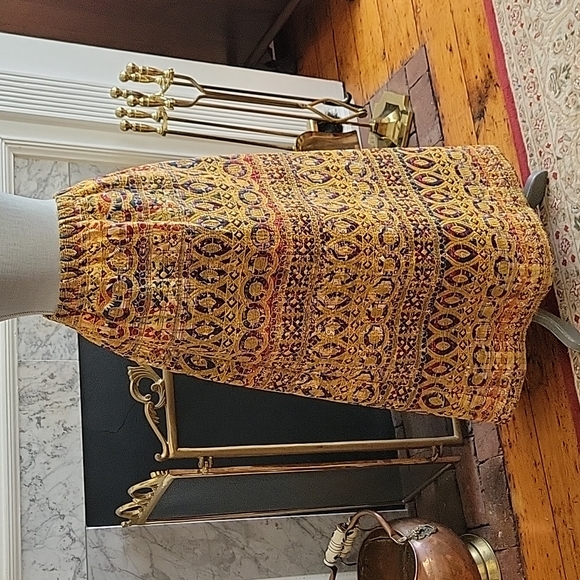 Vintage Quilted Maxi Skirt - Picture 3 of 9